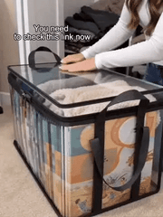 🔥 Limited-time offer – 49% OFF 📦 Large, extra-strong, transparent storage bag made of thick plastic for clothes, moving, and storage