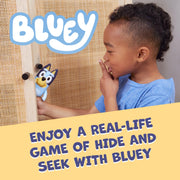 Bluey Game Hide and Seek Electronic Figure, Articulated, Musical Kids Figurines with Dance Mode, Interactive Toys for Kids, Toddler Figurine Toys for Ages 3+