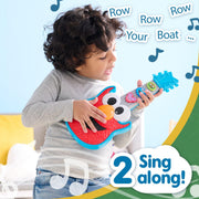 Sesame Street Rock with Elmo Guitar Musical Toy | Dress Up and Pretend Play, Lights and Sounds, Preschool, Holiday Stocking Stuffers, Gifts, Presents