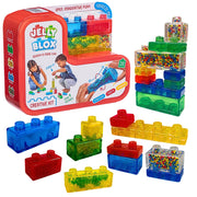 Jelly Blox Creative Kit | Includes 20 Blocks | Toddler & Preschool | Building Blocks Kids Can Squeeze, Stretch, Squish | MESH ACCREDITED | Safety Tested & Ouch-Free | Sensory Play Toy Ages 2+
