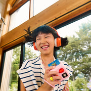 Yoto Mini (2024 Edition) - Portable Kids Audio Player, Ages 3-12 | MP3 player | screen-free audio | stories, music & sleep sounds | gift for kids | ok-to-wake clock | alarm | up to 14h battery
