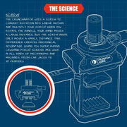 CrunchLabs by Mark Rober, The Crunchinator, STEM Toys for Ages 8-13 | Inspired by Mark Rober, 3 interchangeable plates, contained chamber, and phone holder; science kits for kids ages 8+
