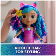 Gabby's Dollhouse The Movie, Sing & Shine Mermaid Gabby Doll Toy | 13-Inch Doll, Lights & Sounds, Waterproof Design, Interactive Roleplay, Kids Toys for Girls & Boys Ages 3 and Up