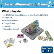 ThinkFun Gravity Maze - Falling Marble Logic Game - Challenging STEM Toy for Kids 8-12 - Gravity Marble Maze - Brain-Building Fun - Educational Gift - Boosts Critical Thinking & Problem Solving