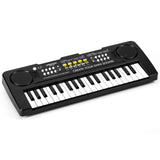 Raimy 37 Keys Electronic Keyboard Piano for Kids 3 4 5 6 7 8 9 Year Old | Early Learning Educational Portable Musical Instrument Toys, Birthday Gifts for Boys and Girls Beginner (Black)