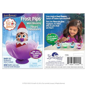 The Elf on the Shelf Frost Pips Mini Blooms Elf Baby Girl with Blue Eyes | Includes a Frost Pips Elf Baby Girl with blue eyes and Frost Flower Cradle.