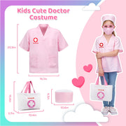 Meland Doctor Kit with Puppy for Girls, Pretend Play Toy Gift for Ages 3–6 | A gift for girls birthday Christmas, Encourages caring role play, builds confidence, stays neatly organized