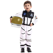 Spooktacular Creations Astronaut Costume with Helmet, Space Suit for Toddler, Kids Astronaut Halloween Costume for Cosplay