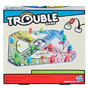 Hasbro Gaming Trouble Board Game for Kids Ages 5 and Up 2-4 Players