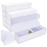 Trading Card Storage Box, 8-Pack 1000 Count Cardboard TCG & Sport Card Box | Trading Card Storage with Divider and Labels, Card Organizer Box for MTG, Magic, Football, Basketball, Game Card Collections