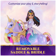 Unicorn Academy Wing Magic Sophia & Wildstar, Dolls & Toys, Ages 4+ | 15+ Sounds & Movements, Responds to Hogwarts Envelope, Imaginative Pretend Play, Spellbinding Gift for Kids