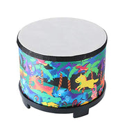 Ubblove Floor Tom Drum for Kids 8 inch Percussion Instrument | Music Drum with 2 Mallets for Children Special Christmas Birthday Gift, Black