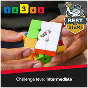 Rubik's Cube 3x3 Magnetic Speed Puzzle Cube & Brain Teaser Fidget Toy | Magnetic For Speed & Stability, A Competitive STEM Toy That Improves Hand-Eye Coordination & Algorithmic Thinking, Ages 8+