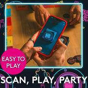 Jumbo Hitster - The Music Fun Party Quiz Card Game, 2-10 Players - 300 Plus Iconic Music Hits - Great for Adult and Family Game Night