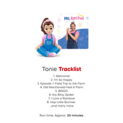 Tonies Ms. Rachel Audio Toy Figurine