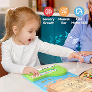 BEST LEARNING My First Piano Book - Toy Piano with Songbook for Kids | 10 Nursery Rhymes, 6 Instrument Sounds, Record and Playback, Educational Birthday Gift for 3 to 5 Year Old Boys and Girls