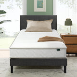 Zinus 6 Inch Twin Foam and Spring Hybrid Mattress, Medium Firm Feel | Fiberglass Free, Durable Support, Mattress in a Box, CertiPUR-US & OEKO-TEX Certified Safe Materials