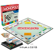 Monopoly Board Game | Classic Game with Storage Tray and Larger Tokens | Ages 8+ | 2 to 6 Players | Family Games for Kids and Adults | Kids Gifts