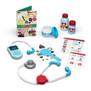 Melissa & Doug Get Well Doctor Kit, 25-Piece Toddler Doctor Play Set, Realistic Pretend Play Toys & Accessories, Preschool Toys for Girls & Boys Ages 3+
