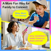 SANJOIN Walkie Talkies for Kids, Birthday Gifts for Girls 4 5 6 7+Years Old | 3 Miles Long Range, Clear Sound, 22 Channels 2 Way Radio to Camping Hiking Outdoor Games Toys for Girls Boys Ages 3-12