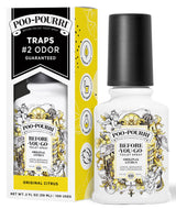 Poo-Pourri Before-You-Go Toilet Spray, Original Citrus, 2 Fl Oz | Bathroom Odor Deodorizer with Essential Oils for Home, Work, Travel Essentials, TSA Approved, Lemon Bergamot, Up to 100 Uses