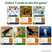 Skillmatics Guess in 10 Game – National Geographic Animals, Gift for Kids | Educational Cards, Family Trivia Game, Travel Toy & STEM Board Game, Screen-Free Fun, Boys & Girls Ages 6, 7, 8, 9 and Up