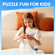 GAN 356 M, Speed Cube 3x3 Magnetic Puzzle for Kids | Smooth turning, stable control, beginner-friendly performance, spatial awareness toys for cubers adults, no extra ges
