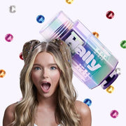 Hally Hair Gem Pen Kit with 240 Stick-On Hair Gems and Stamper Tool | Easy to apply and hair-safe adhesive; a colorful accessories kit for girls and kids that adds instant sparkle.