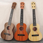 Raimy 17in Kids Ukulele Mini Guitar with Picks for Toddler Boys Girls | 4 Strings Children Musical Instruments, Educational Toys, Beginner Birthday Gift, Easy Strumming and Learning Fun (Mahogany)