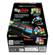Moose Games Flipslide, Handheld Puzzle Game, Travel Toy Ages 8-13 | 4 modes (Speed, Multiplayer, Level, Memory) fast-paced puzzle fun; travel game and great gift for boys and girls ages 8-13