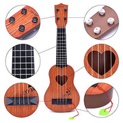 YEZI Toy Classical Ukulele Guitar Musical Instrument for Boys Girls | Mini Guitar Toy with Pick, Educational Musical Instrument for Preschool Boys Girls, Early Learning Music Toy for Ages 3+