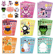 Halloween Party Favors,Halloween Stickers,DIY Crafts Stickers for Kids | Kids Halloween Decorations Games Toys Gifts Treats Activities Party Supplies,Halloween Goodie Bags (24 Sheets)