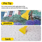 YAKAMOZ Jigsaw Puzzle Glue Clear, Quick Drying with Scraper, 200mL | Preserve & Frame Finished Puzzles | Strong Hold | Water-Based, Non-Toxic Formula | Easy to Apply | Covers Up to 5,000 Pieces