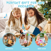 Kids Musical Instruments Set Wooden Montessori Toys for Boys and Girls | musical toy for kids 18 month+, xylophone tambourine set for kids preschool educational, Christmas birthday gift