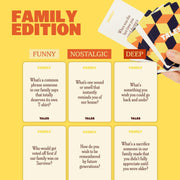 TALES 150 Conversation Cards, Family Edition, Create Meaningful Connections