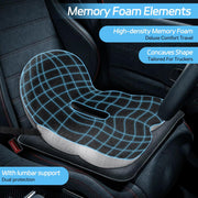 🔥Non-Slip Memory Foam Seat 💺For the most comfortable driving💕